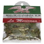 LA MEXICANA HOJA DE GUANABANA 1/4 OZ.